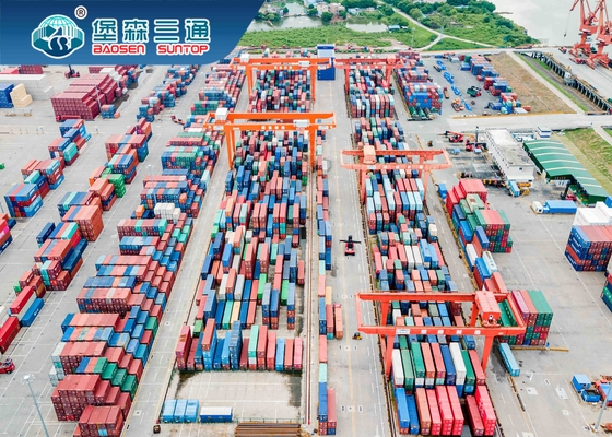 スウェーデンの中国からのヨーロッパ フランス ルクセンブルク ベルギーへの中国の列車の貨物船積み